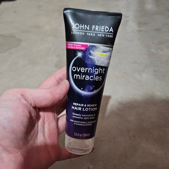 John Frieda Overnight Miracles Repair & Renew Hair Lotion 100ml DISCONTINUED - Picture 1 of 3